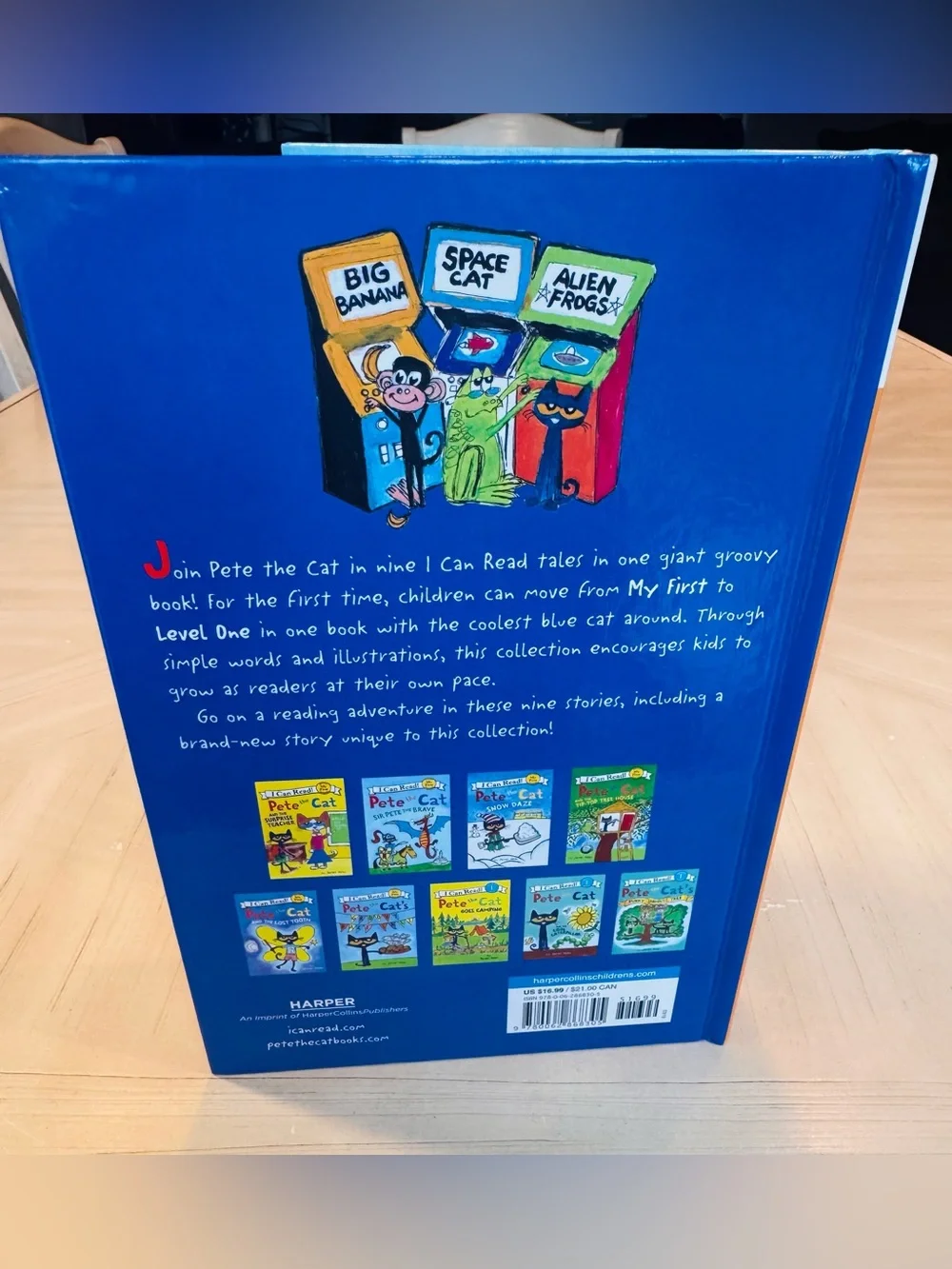 Pete the Cat’s Giant Groovy Book – 9 Books in 1 – Hardcover – NEW